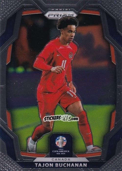 Figurina Tajon Buchanan - Prizm Copa America 2023-2024
 n. 172 - Panini