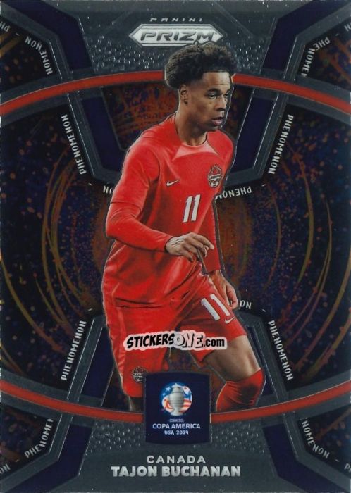 Figurina Tajon Buchanan - Prizm Copa America 2023-2024
 n. P21 - Panini