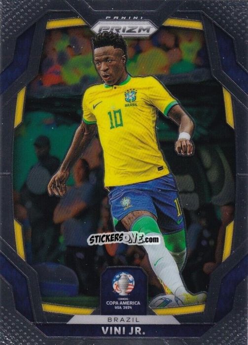 Figurina Vini Jr. - Prizm Copa America 2023-2024
 n. 34 - Panini