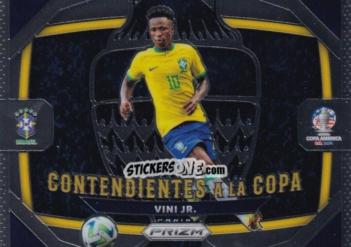 Figurina Vini Jr. - Prizm Copa America 2023-2024
 n. CC19 - Panini