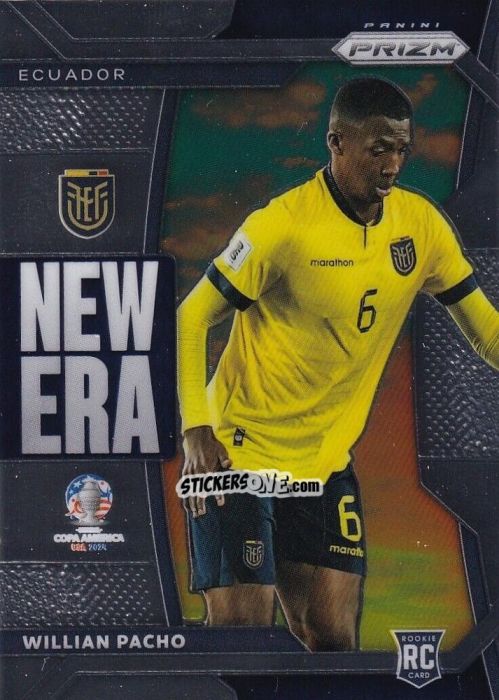 Sticker Willian Pacho - Prizm Copa America 2023-2024
 n. NE31 - Panini