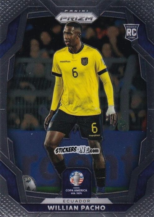 Sticker Willian Pacho - Prizm Copa America 2023-2024
 n. 68 - Panini