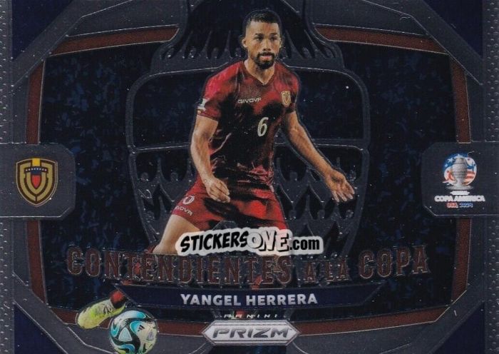 Sticker Yangel Herrera - Prizm Copa America 2023-2024
 n. CC18 - Panini