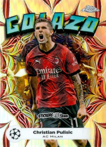 Cromo Christian Pulisic - UEFA Club Competitions Chrome 2023-2024
 n. GL-1 - Topps