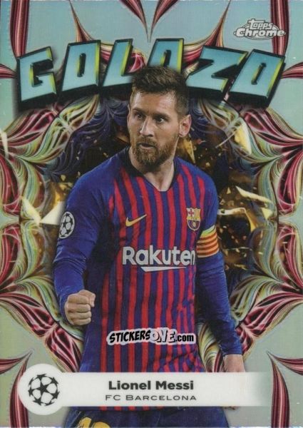 Cromo Lionel Messi - UEFA Club Competitions Chrome 2023-2024
 n. GL-5 - Topps