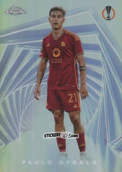 Cromo Paulo Dybala - UEFA Club Competitions Chrome 2023-2024
 n. HB-4 - Topps