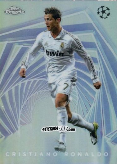 Figurina Cristiano Ronaldo - UEFA Club Competitions Chrome 2023-2024
 n. HB-9 - Topps