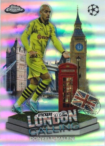 Sticker Donyell Malen - UEFA Club Competitions Chrome 2023-2024
 n. LC-3 - Topps