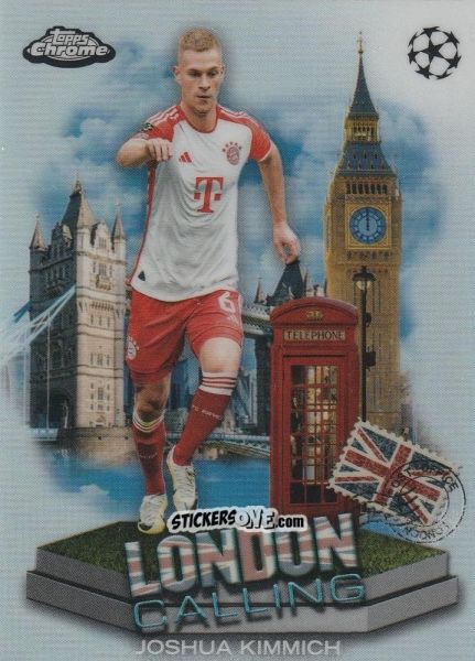 Cromo Joshua Kimmich - UEFA Club Competitions Chrome 2023-2024
 n. LC-6 - Topps