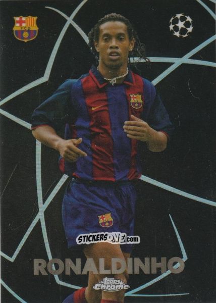 Cromo Ronaldinho - UEFA Club Competitions Chrome 2023-2024
 n. BE-1 - Topps