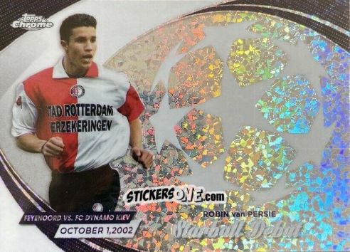Cromo Robin van Persie - UEFA Club Competitions Chrome 2023-2024
 n. SD-2 - Topps