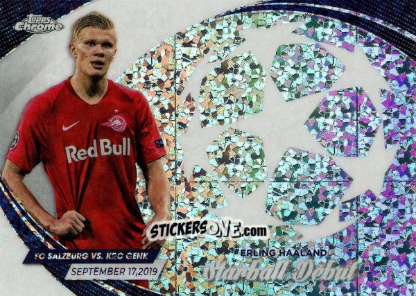 Cromo Erling Haaland - UEFA Club Competitions Chrome 2023-2024
 n. SD-3 - Topps