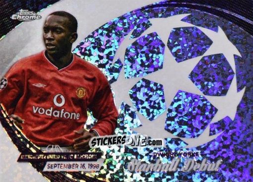 Figurina Dwight Yorke - UEFA Club Competitions Chrome 2023-2024
 n. SD-4 - Topps