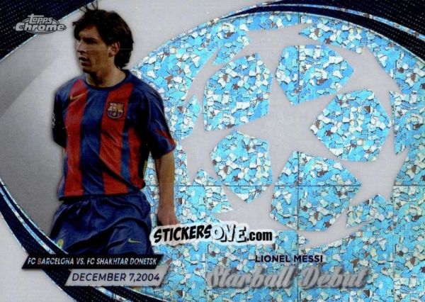 Cromo Lionel Messi - UEFA Club Competitions Chrome 2023-2024
 n. SD-10 - Topps