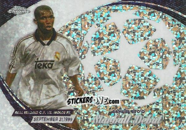 Sticker Samuel Eto'o - UEFA Club Competitions Chrome 2023-2024
 n. SD-11 - Topps