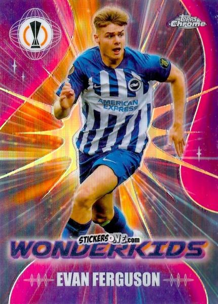 Cromo Evan Ferguson - UEFA Club Competitions Chrome 2023-2024
 n. WK-4 - Topps