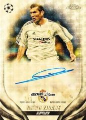 Figurina Zinédine Zidane - UEFA Club Competitions Chrome 2023-2024
 n. CA-ZZ - Topps