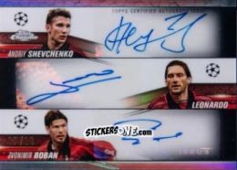 Cromo Leonardo / Zvonimir Boban / Andriy Shevchenko - UEFA Club Competitions Chrome 2023-2024
 n. TA-SLB - Topps