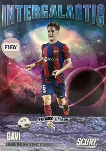 Sticker Gavi - Score FIFA 2023-2024
 n. I12 - Panini