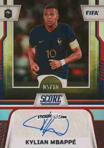 Sticker Kylian Mbappé - Score FIFA 2023-2024
 n. SS-KM - Panini