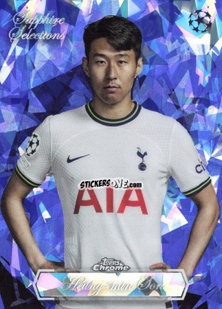 Sticker Heung-min Son - UEFA Club Competitions Chrome Sapphire Edition 2022-2023
 n. SS-6 - Topps