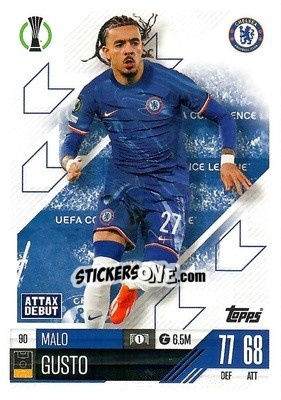 Cromo Malo Gusto - Uefa Champions League & Europa League 2024-2025. Match Attax n. 90 - Topps