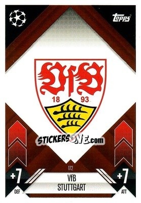 Cromo Team Badge - Uefa Champions League & Europa League 2024-2025. Match Attax n. 172 - Topps