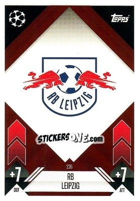 Cromo Team Badge - Uefa Champions League & Europa League 2024-2025. Match Attax n. 226 - Topps