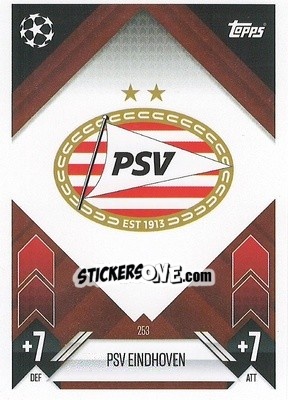Cromo Team Badge - Uefa Champions League & Europa League 2024-2025. Match Attax n. 253 - Topps