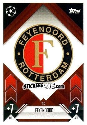 Cromo Team Badge - Uefa Champions League & Europa League 2024-2025. Match Attax n. 262 - Topps