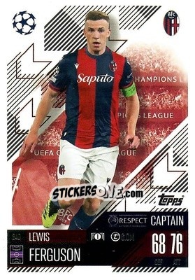 Sticker Lewis Ferguson - Uefa Champions League & Europa League 2024-2025. Match Attax n. 340 - Topps
