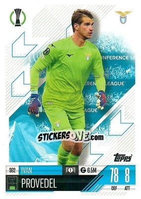 Cromo Ivan Provedel - Uefa Champions League & Europa League 2024-2025. Match Attax n. 362 - Topps
