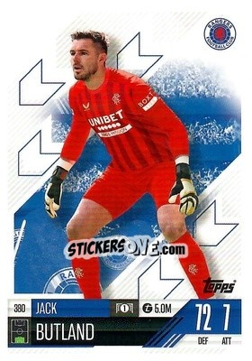 Sticker Jack Butland - Uefa Champions League & Europa League 2024-2025. Match Attax n. 380 - Topps