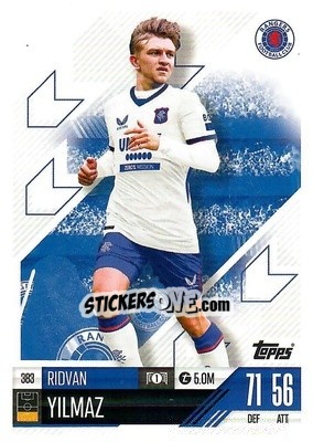 Cromo Ridvan Yilmaz - Uefa Champions League & Europa League 2024-2025. Match Attax n. 383 - Topps