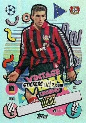Figurina Lúcio - Uefa Champions League & Europa League 2024-2025. Match Attax n. 432 - Topps