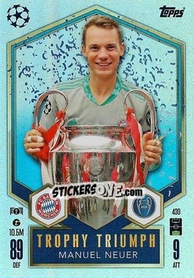 Cromo Manuel Neuer - Uefa Champions League & Europa League 2024-2025. Match Attax n. 439 - Topps