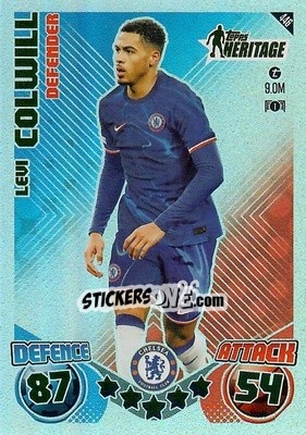 Sticker Levi Colwill - Uefa Champions League & Europa League 2024-2025. Match Attax n. 446 - Topps