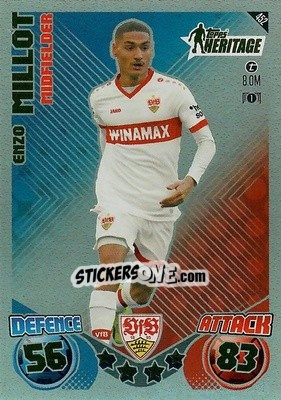 Cromo Enzo Millot - Uefa Champions League & Europa League 2024-2025. Match Attax n. 452 - Topps