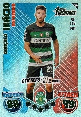 Cromo Goncalo Ignacio - Uefa Champions League & Europa League 2024-2025. Match Attax n. 459 - Topps
