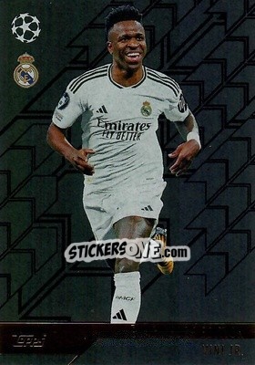 Figurina Vini Jr. - Uefa Champions League & Europa League 2024-2025. Match Attax n. BE5 - Topps