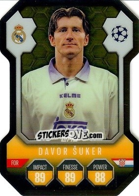 Cromo Davor Šuker - Uefa Champions League & Europa League 2024-2025. Match Attax n. SH7 - Topps