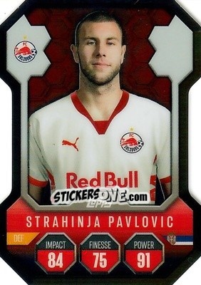 Sticker Strahinja Pavlovic - Uefa Champions League & Europa League 2024-2025. Match Attax n. SH18 - Topps
