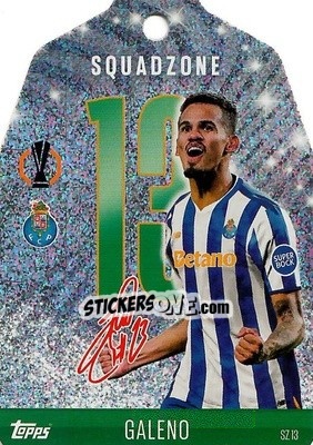 Cromo Galeno - Uefa Champions League & Europa League 2024-2025. Match Attax n. SZ13 - Topps