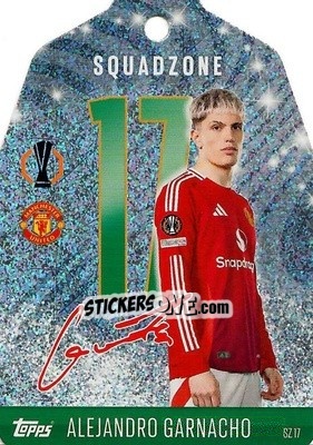 Figurina Alejandro Grimaldo - Uefa Champions League & Europa League 2024-2025. Match Attax n. SZ17 - Topps