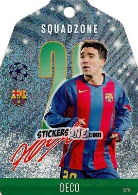 Sticker Deco - Uefa Champions League & Europa League 2024-2025. Match Attax n. SZ20 - Topps