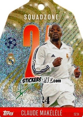 Figurina Claude Makelele - Uefa Champions League & Europa League 2024-2025. Match Attax n. SZ24 - Topps