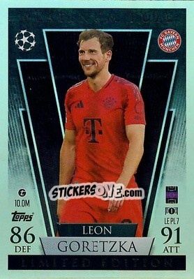Cromo Leon Goretzka - Uefa Champions League & Europa League 2024-2025. Match Attax n. LEPL7 - Topps