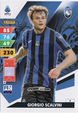 Cromo Giorgio Scalvini - Calciatori 2024-2025. Adrenalyn XL
 n. 4 - Panini