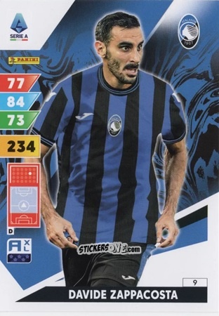 Cromo Davide Zappacosta - Calciatori 2024-2025. Adrenalyn XL
 n. 9 - Panini