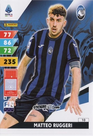 Figurina Matteo Ruggeri - Calciatori 2024-2025. Adrenalyn XL
 n. 10 - Panini